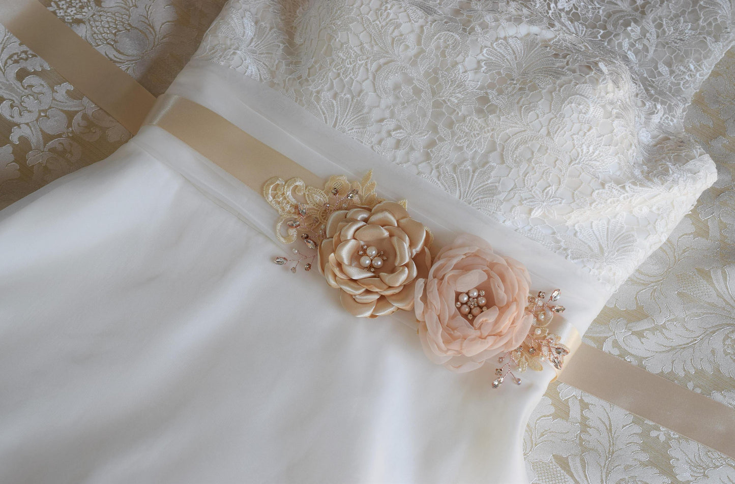 bridal-wedding-sash-handmade-flower-wedding-dress-belt-2