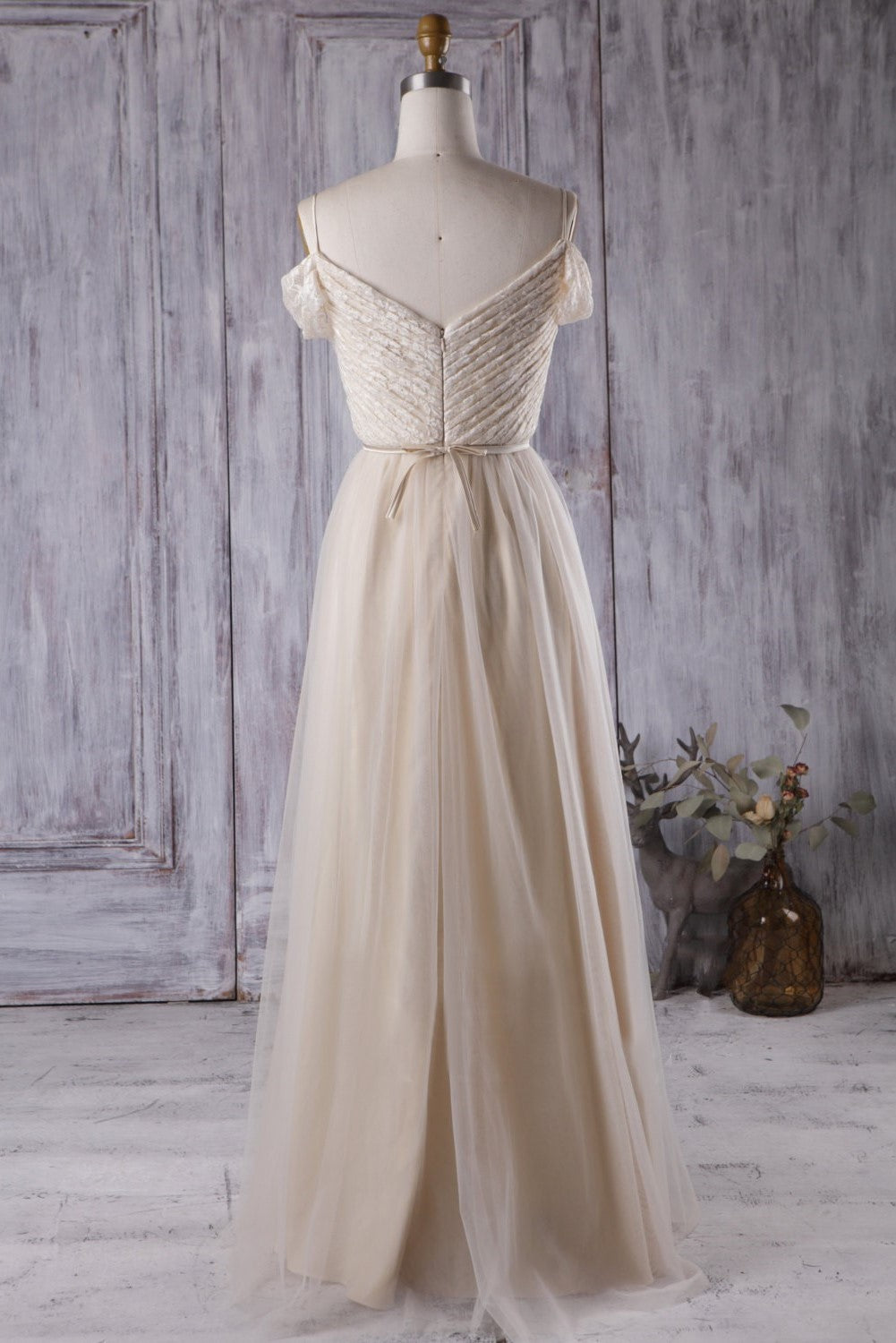 ruching-lace-tulle-bridesmaid-gown-with-off-the-shoulder-1