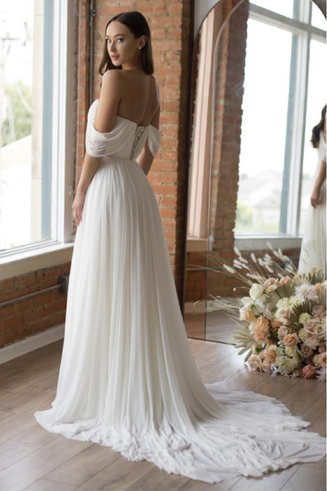 a-line-off-the-shoulder-bridal-gowns-with-chiffon-skirt-2