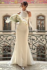 elegant-column-wedding-dress-halter-neckline