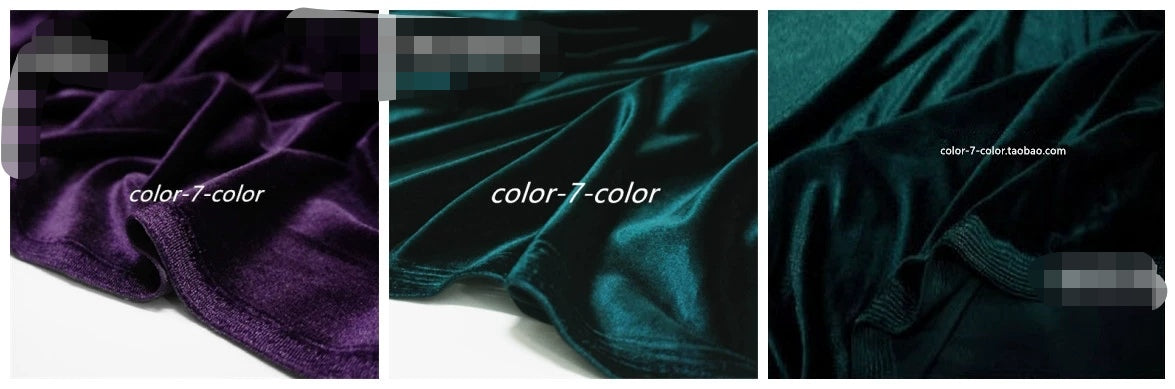 Velvet Long-sleeves Dark Green Baby-shower Dress for Pregnant