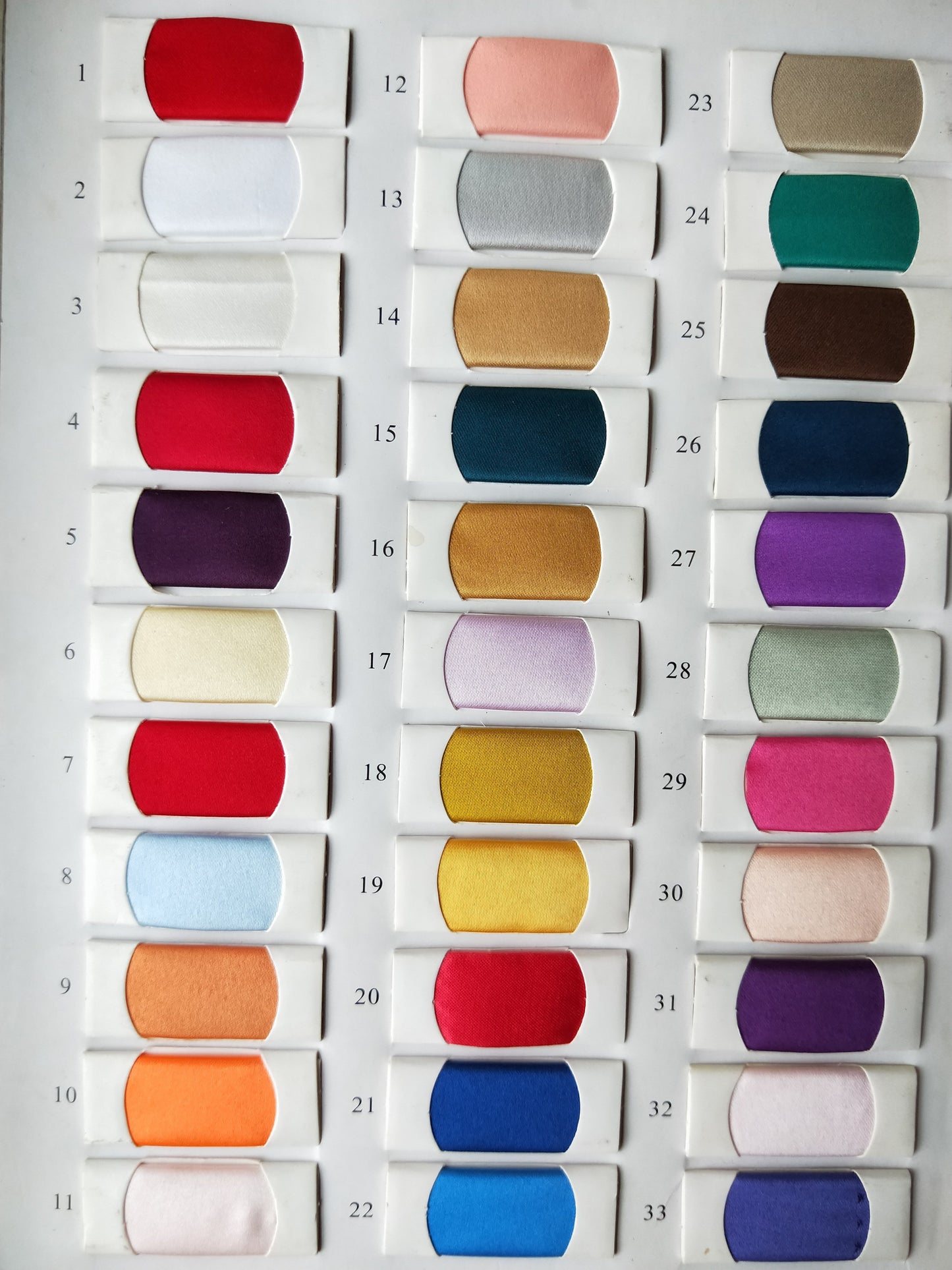 Bateau White Satin Bridal Dresses with Fabric Buttons Back