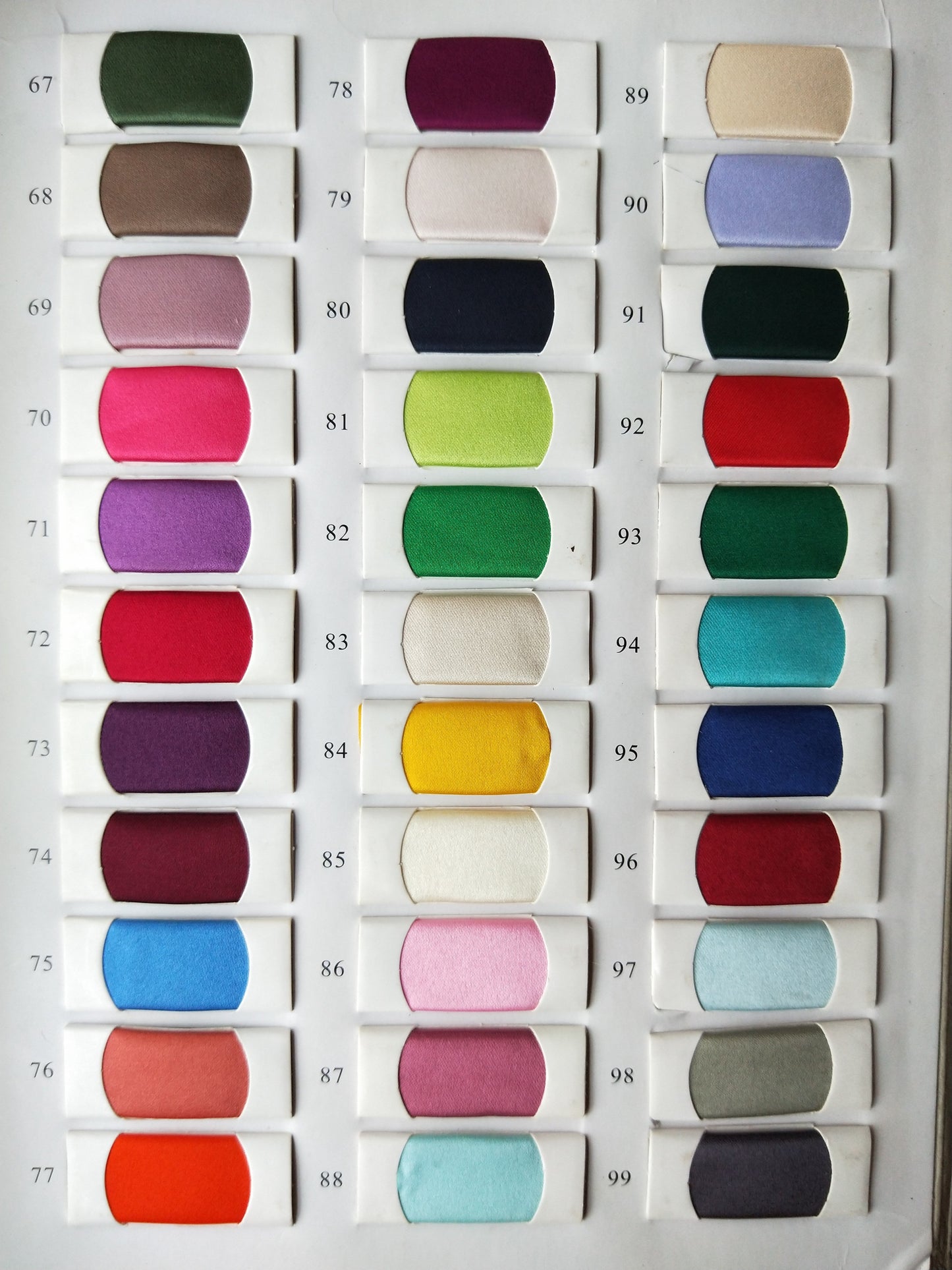 Bateau White Satin Bridal Dresses with Fabric Buttons Back