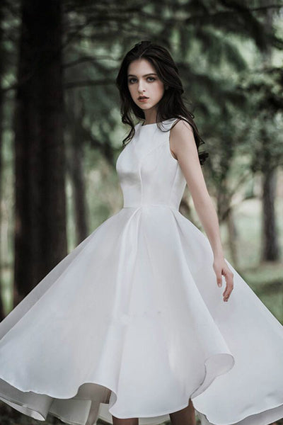 a-line-bride-short-satin-bridal-dresses-2021