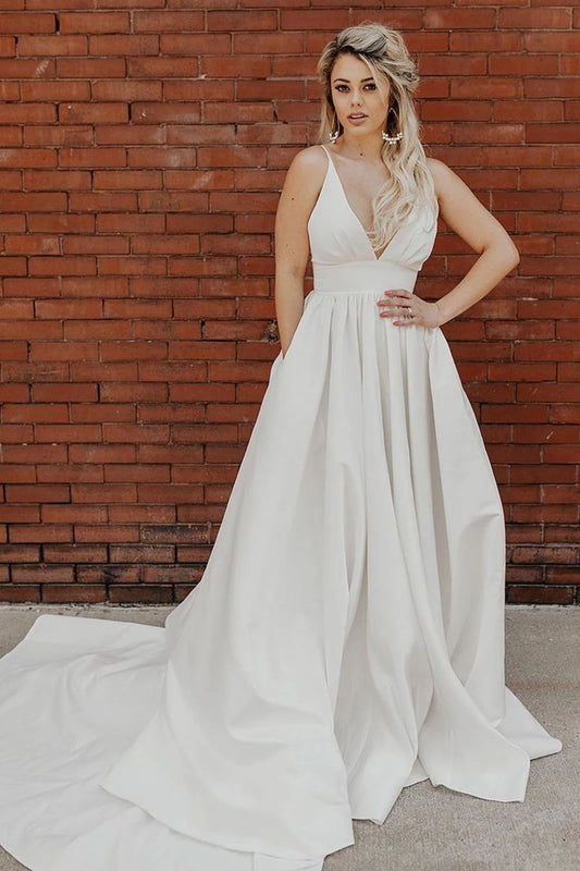 a-line-simple-bride-dress-for-wedding-2020