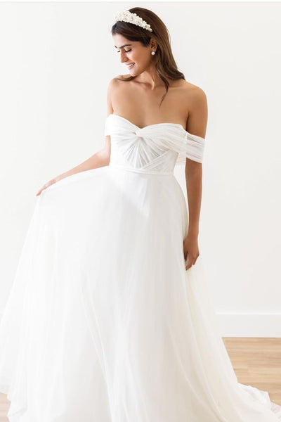 a-line-tulle-beach-wedding-gown-off-the-shoulder