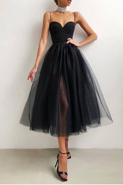 a-line-tulle-short-casual-wedding-dress-with-slit-1
