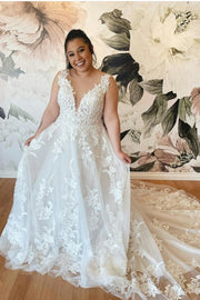 appliqued-tulle-big-size-wedding-gowns-for-women