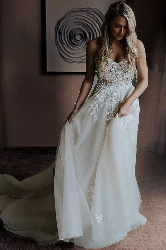 appliques-lace-corset-a-line-bridal-dress-tulle-skirt-1