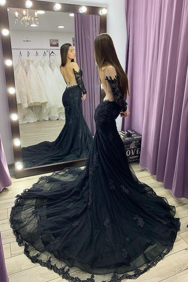 appliques-tulle-navy-prom-dresses-with-long-sleeves-1