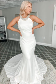 backless-beaded-halter-bridal-dress-with-mermaid-train