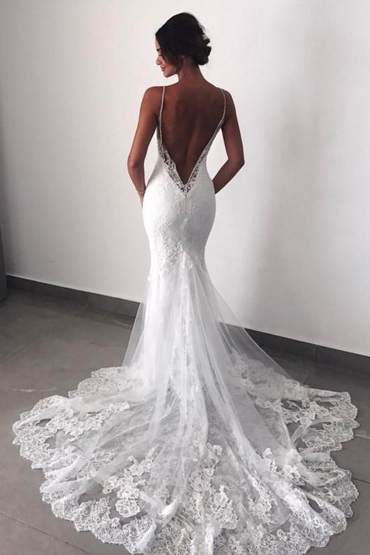 backless-mermaid-lace-wedding-dresses-with-double-straps