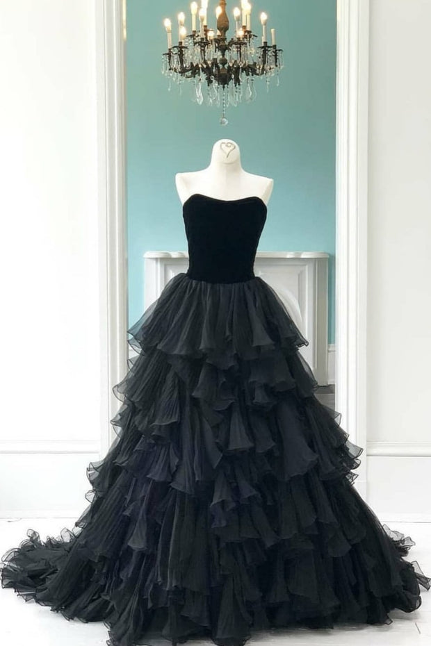 backless-velvet-corset-black-prom-dress-layers-skirt