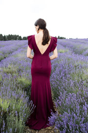 bateau-slim-long-prom-gowns-with-flounced-sleeves-1