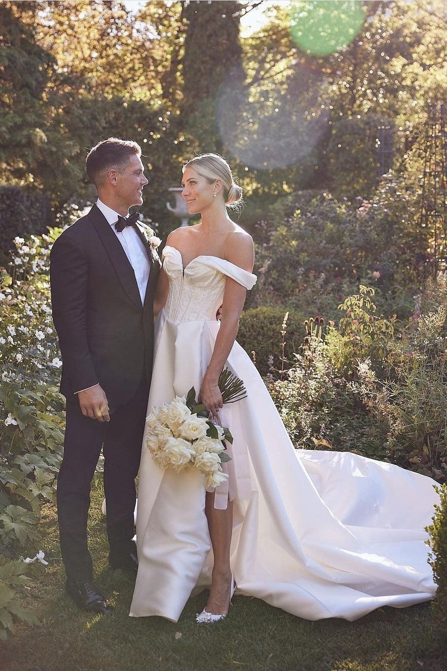 beaded-satin-wedding-gown-with-off-the-shoulder-neckline-1