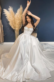 beads-satin-a-line-wedding-gown-with-shoulder-straps