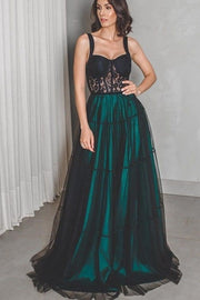 black-lace-tulle-prom-evening-gown-with-straps