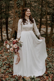 boat-neck-lace-chiffon-wedding-dresses-for-bride-2020