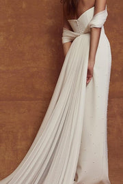 chiffon-pearls-wedding-gown-with-off-the-shoulder-ribbons-1