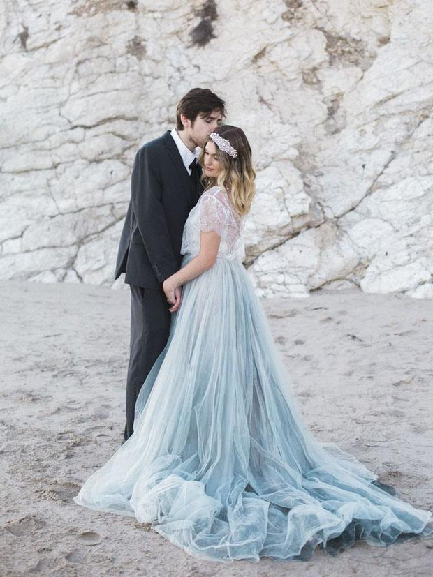 dusty-blue-tulle-wedding-dress-with-removable-lace-top-4