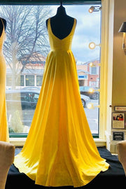 elegant-long-yellow-prom-gown-with-leg-slit-side