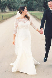 fit&flare-off-the-shoulder-wedding-gown-with-scalloped-lace-sleeves-1