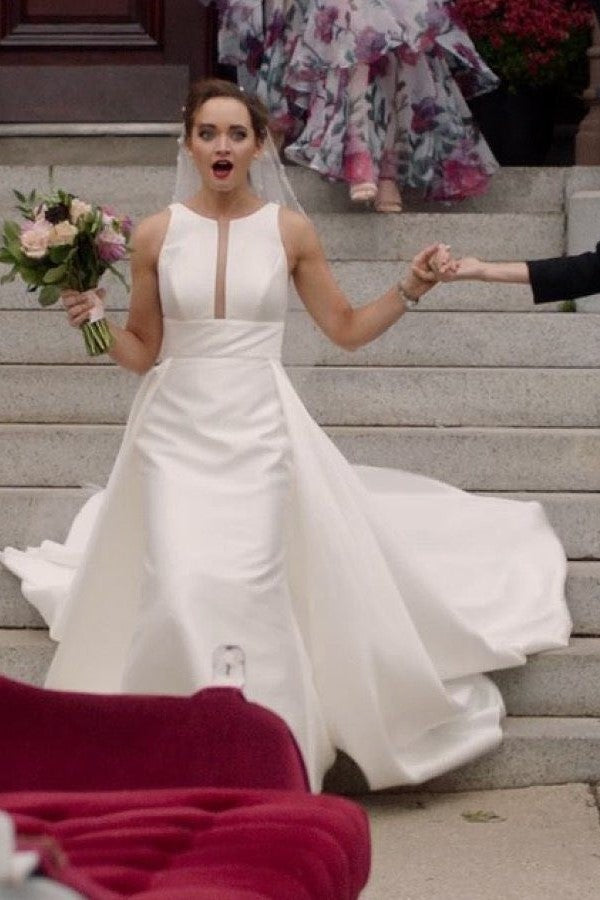 fresh-satin-sheath-wedding-dress-with-plunge-neckline-1