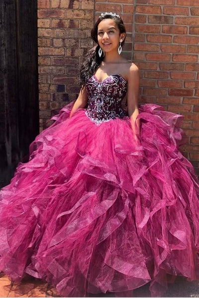 fuchsia-tulle-quinceanera-ballgown-with-rhinestone-and-crystal-beading-corset