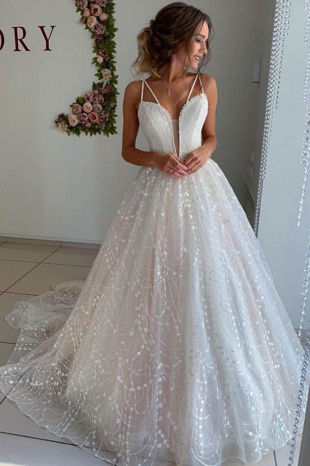 full-lace-wedding-gown-with-plunging-neckline