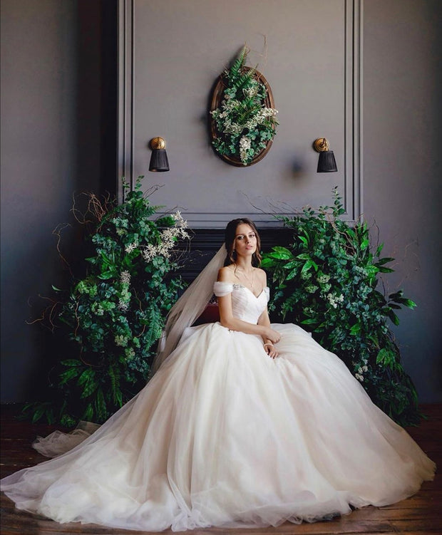 full-tulle-skirt-wedding-gown-with-rhinstones-off-the-shoulder-1
