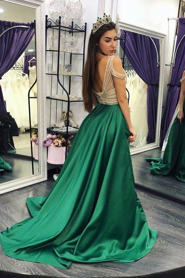 green-satin-bead-crystals-prom-gown-off-the-shoulder