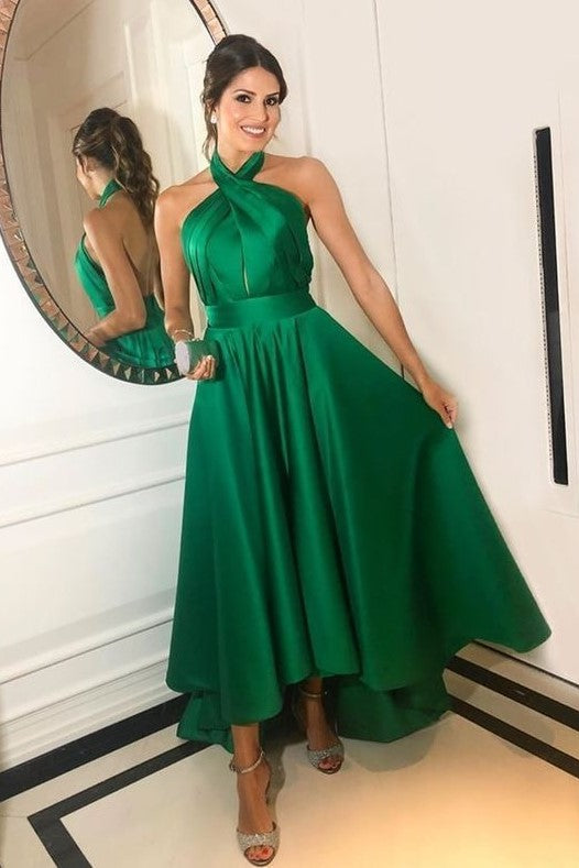 green-satin-high-low-prom-gown-with-halter-neckline