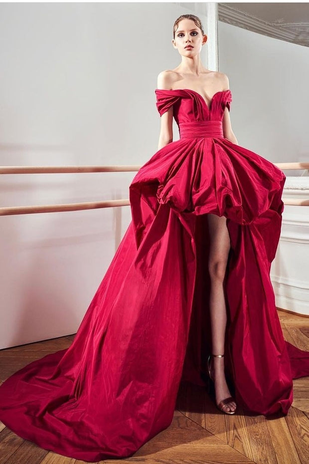 hi-lo-prom-gown-with-off-the-shoulder-neckline