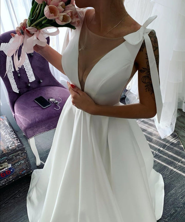 illusion-v-neck-satin-wedding-dresses-floor-length-1
