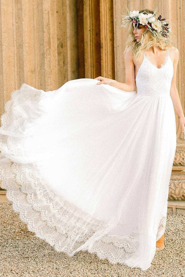 lace-chiffon-romantic-wedding-gown-with-strappy-back