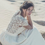 lace-chiffon-short-bridal-gown-with-round-neck-1