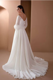 long-sleeves-chiffon-bride-dresses-with-off-the-shoulder-neckline-1
