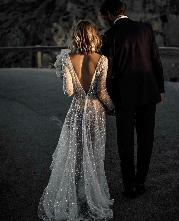 luxury-rhinestones-wedding-dress-with-illusion-long-sleeves-1