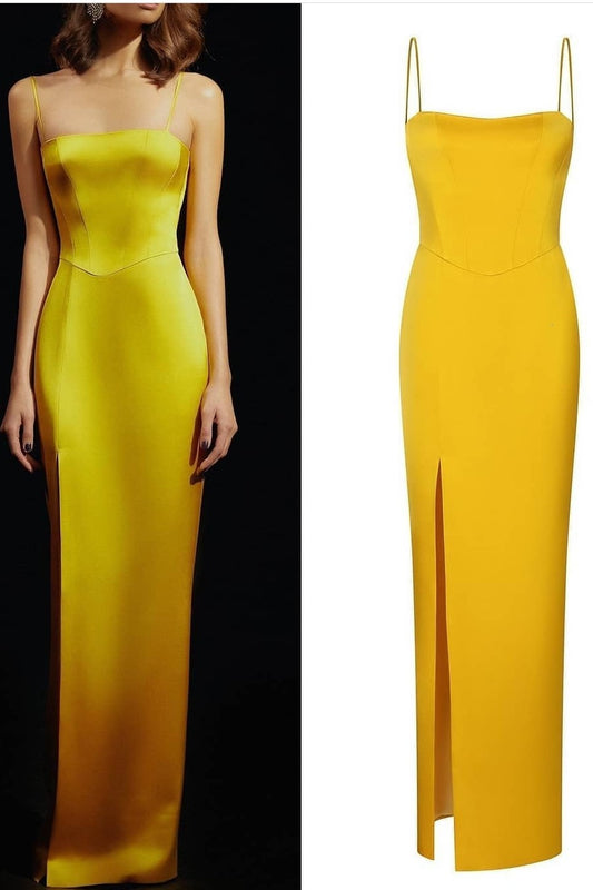 maxi-long-yellow-prom-gowns-with-spaghetti-straps