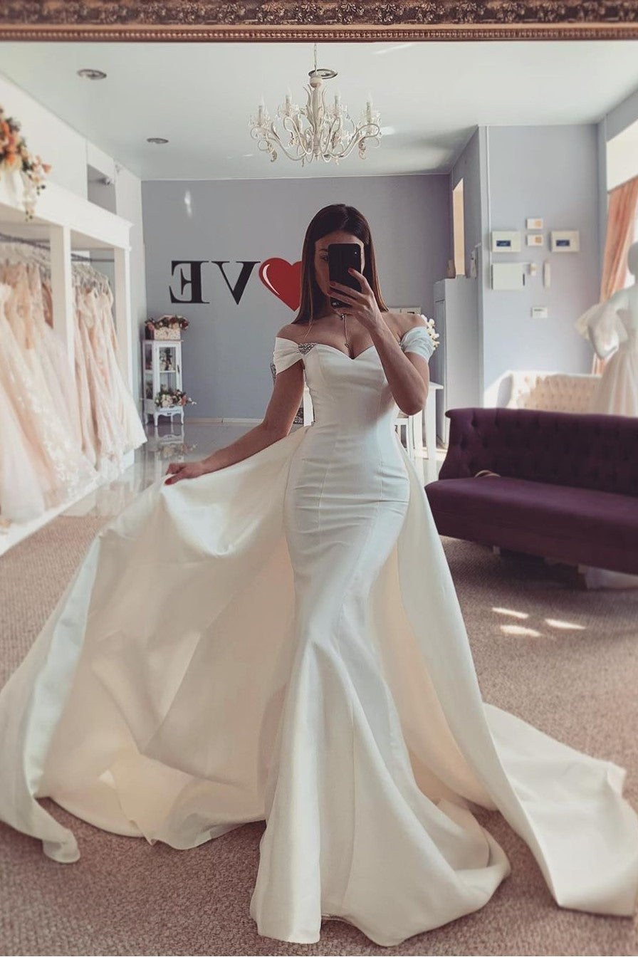 mermaid-satin-bride-dresses-with-off-the-shoulder