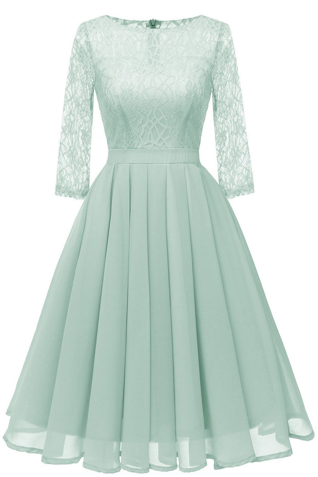 mint-green-chiffon-lace-wedding-party-dress-with-sleeves