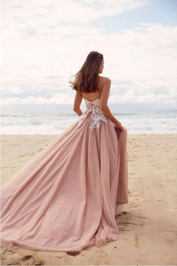 modern-a-line-wedding-gown-with-appliqued-sweetheart-neckline-1
