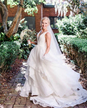 modern-layers-skirt-ball-gown-bridal-dress-with-v-neckline-2