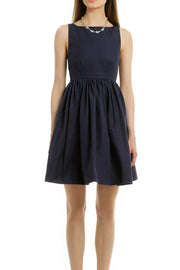 navy-blue-bridesmaid-dresses-short-wedding-party-gowns