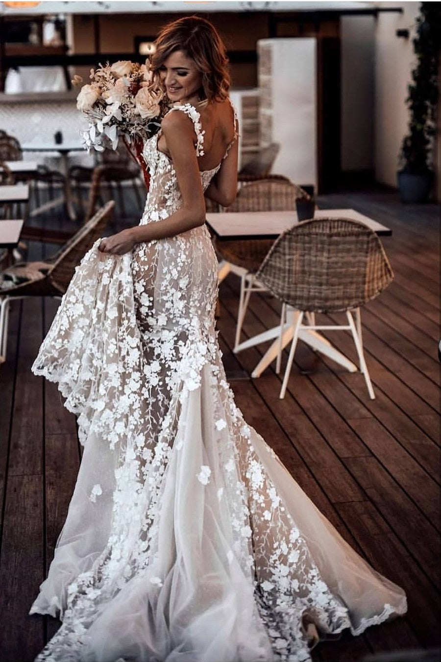 partial-illusion-floral-lace-dress-for-wedding-2020-1