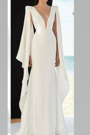 saudi-arabia-long-white-evening-gown-with-deep-v-neckline