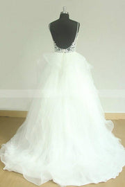 shimmering-wedding-dress-with-lace-straps-and-horsehair-trim-skirt-1