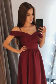 simple-burgundy-evening-gown-with-off-the-shoulder-1