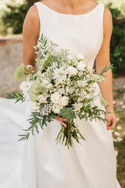 simple-long-train-garden-wedding-gown-with-boat-neck-2