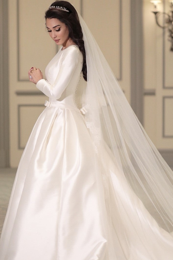 simple-modest-satin-bridal-wedding-gown-long-sleeves-2